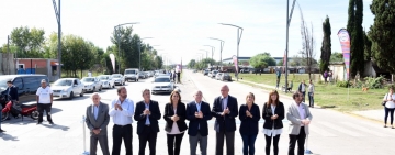 Se habilitó la pavimentación de un nuevo tramo de bulevar 27 de Febrero
